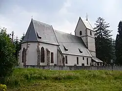 Kirche St. Peter in Zillhart (Saint-Pierre-sur-l’Hâte) in Échéry, 15./16. Jahrhundert, Monument historique