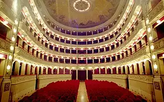 Blick von der Bühne