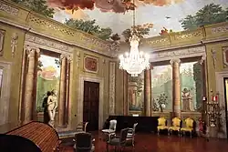 Salon der Jahreszeiten, mit Fresken von Giuseppe del Moro und Giuseppe Maria Terreni