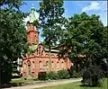 Orthodoxe Kirche Unserer lieben Frau in Salacgriva, erbaut 1873