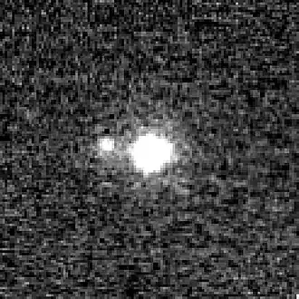 Actaea (links) und Salacia durch das Keck-Observatorium