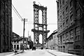 Pylon der Manhattan Bridge im Bau, 1908
