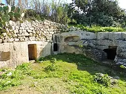 Eingänge zu den Catacomben