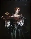 Carlo Dolci (1616–1687); Salome mit dem Haupt des hl. Johannes des Täufers