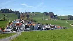 Blick auf den Sammelplatz