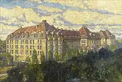 Der Schulneubau 1915