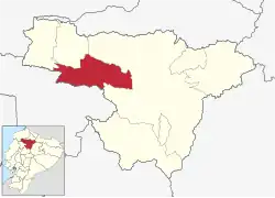 Der Kanton San Miguel de los Bancos in der Provinz Pichincha