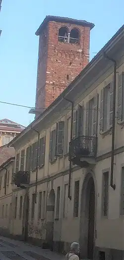 Der Glockenturm, erste Hälfte des 11. Jahrhunderts.