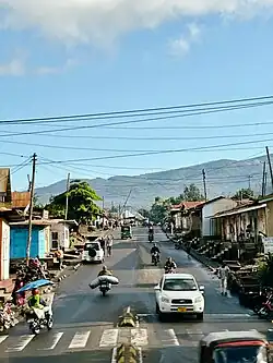 Die Sanawari Road Richtung Norden