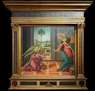 Altarbild der Cappella Guardi del Cane, Cestello, 1489–1490, Uffizien, Florenz