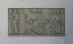 Pest-Relief von Leopold Häfliger