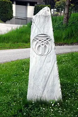 Lithopunktur mit Kosmogramm in Sankt Paul