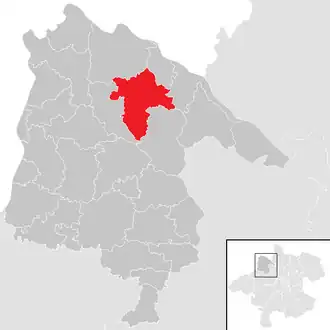 Lage der Gemeinde St. Roman im Bezirk Schärding (anklickbare Karte)