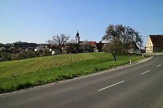 Ortsmitte von Süden