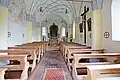 Blick Richtung Osten zum Hauptaltar