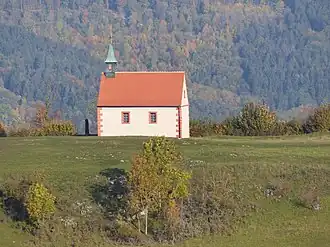 Walburgiskapelle, Ansicht von Westen