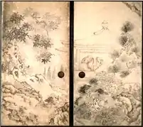 Fusuma-e im Kongōbu-ji