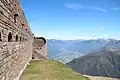 Blick ins Tal, im Hintergrund Bellinzona