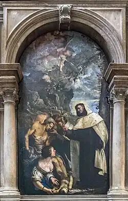 Pietro Liberi: Hl. Alberto von Trapani