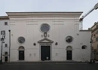 Santa Maria sopra Minerva, Fassade