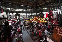 Restaurants in der Markthalle