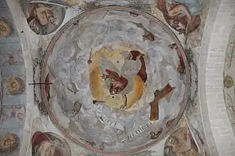 Chorkuppel mit Fresko von Domenico Brusasorzi