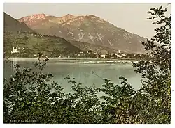 Sarnen am Sarnersee um 1900