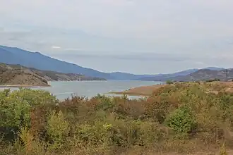 Blick über den Sarsang-Stausee (2017)
