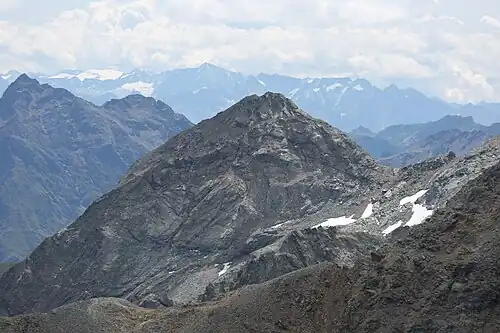 Gipfelbereich des Sassal Mason vom Sass Queder (Diavolezza)