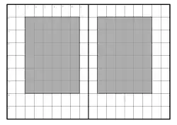 Dieser Satzspiegel in Neunerteilung