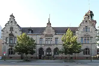 Postgebäude Zabern