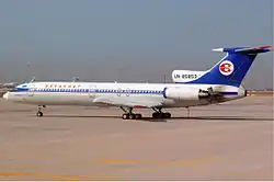 Tupolev Tu-154M der Sayakhat