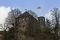 Burg Sayn am Rand des Rheinischen Westerwaldes