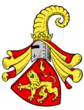 Gelöwter Leopard (Stammwappen der Grafen von Sayn)