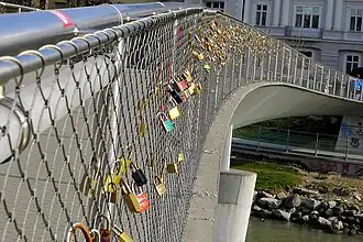 Salzburg, am Makartsteg