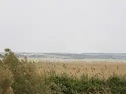 Étang de Scamandre vor dem Fuß der Cévennen