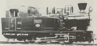 DR 99 312 auf einer historischen Aufnahme