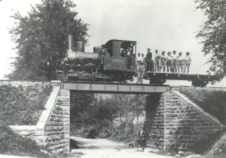 historische Aufnahme von 1899