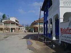 Straßenszene in Lindi