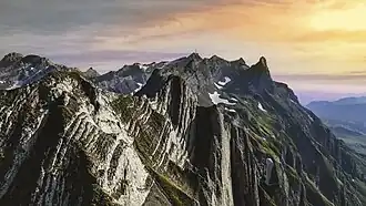 Ansicht vom Schäfler, Juni 2022