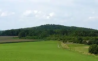 Der Schönbrunner Berg von Schanzberg aus gesehen