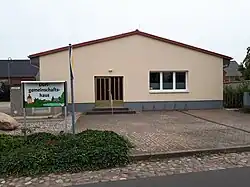 Ansicht von der Dorfstraße