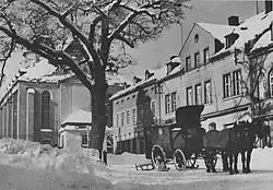 Marktplatz mit Eiche 1938
