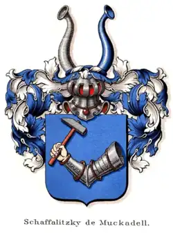 Stammwappen in Danmarks Adels Aarbog 1928