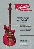 Schaller Pickup-Werbung von 1964