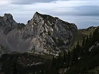 Schartschrofen aus Nordosten