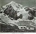 Königspitze mit der Schaubachhütte um 1894