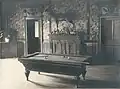 Saal 1. OG mit Billard ca. 1917