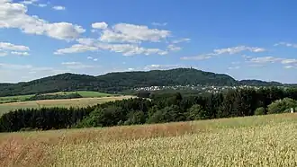 Blick auf den Schaumberg von Süden (Dirminger Landstraße)