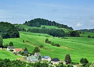Scheiber Spitzberg vom Schanzberg aus gesehen